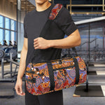 Australian Animals Pattern Print Gym Bag