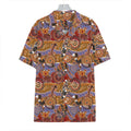 Australian Animals Pattern Print Hawaiian Shirt