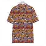 Australian Animals Pattern Print Hawaiian Shirt