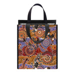Australian Animals Pattern Print Insulated Lunch Tote