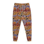 Australian Animals Pattern Print Jogger Pants