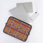 Australian Animals Pattern Print Laptop Sleeve