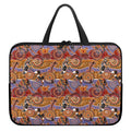 Australian Animals Pattern Print Laptop Sleeve With Handle