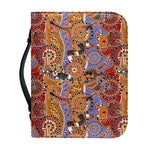 Australian Animals Pattern Print Leather Bible Cover