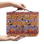 Australian Animals Pattern Print Leather Bible Cover