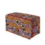 Australian Animals Pattern Print Leather Tissue Box Cover