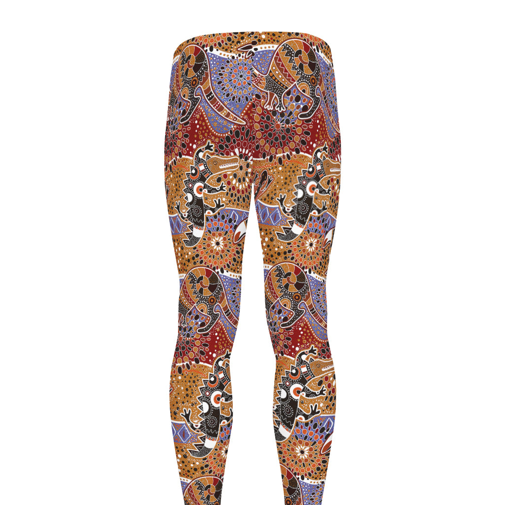 Australian Animals Pattern Print Men's leggings