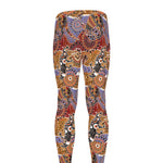 Australian Animals Pattern Print Men's leggings