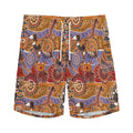 Australian Animals Pattern Print Men's Athletic Shorts