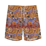 Australian Animals Pattern Print Men's Sports Shorts