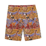 Australian Animals Pattern Print Men's Sports Shorts