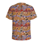 Australian Animals Pattern Print Men's Sports T-Shirt