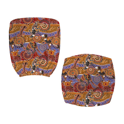 Australian Animals Pattern Print Office Chair Cover