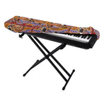 Australian Animals Pattern Print Piano Keyboard Cover