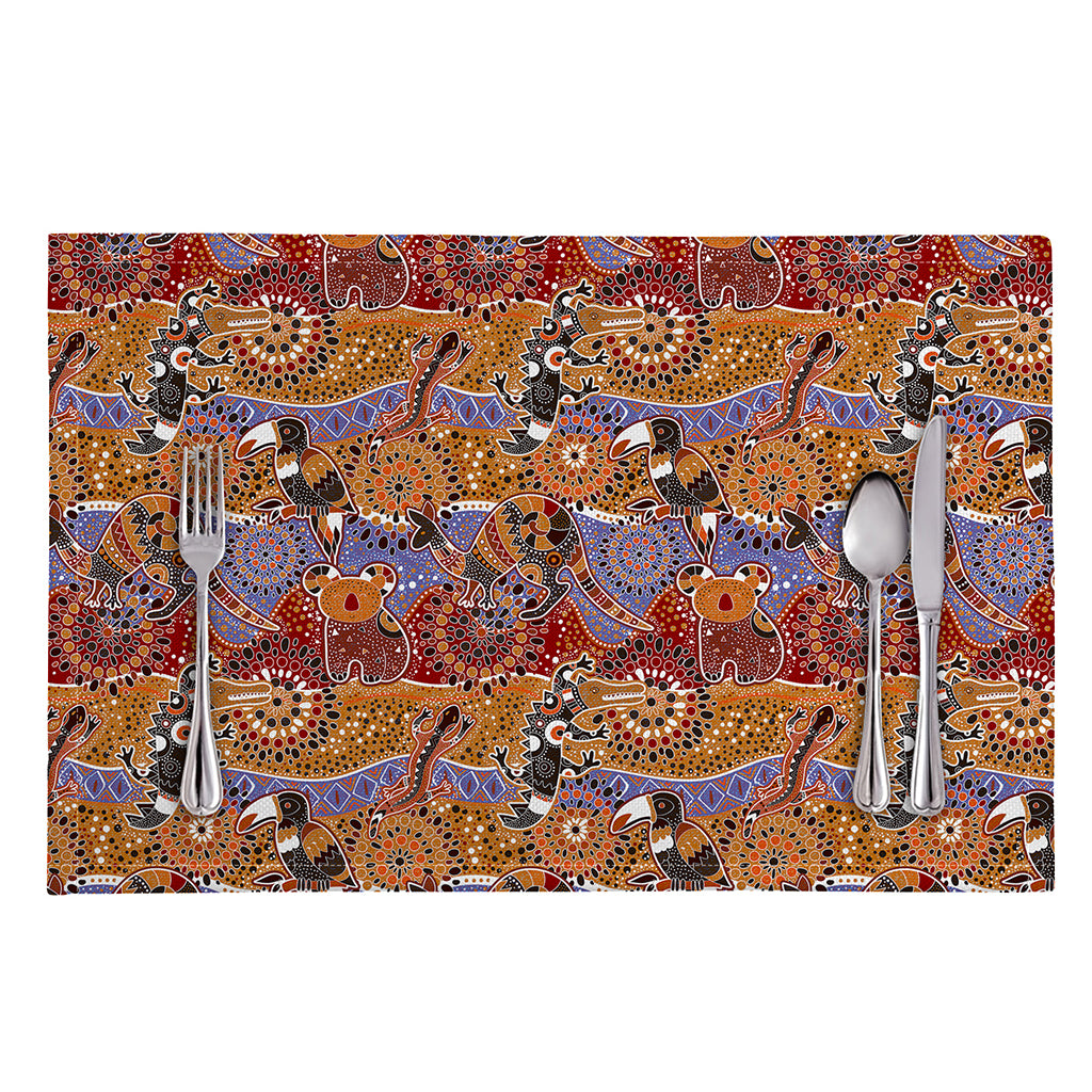 Australian Animals Pattern Print Placemat