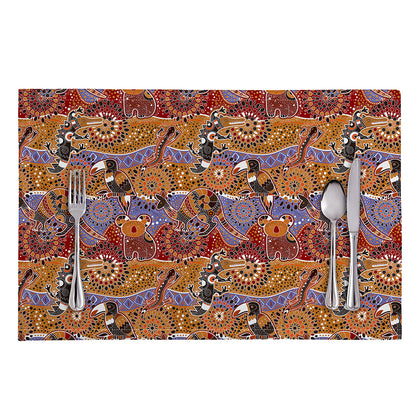Australian Animals Pattern Print Placemat