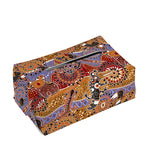 Australian Animals Pattern Print Rectangle Tissue Box Cover