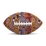 Australian Animals Pattern Print Rugby Ball