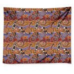 Australian Animals Pattern Print Tapestry