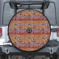 Australian Animals Pattern Print Tire Cover With Camera Hole