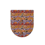Australian Animals Pattern Print Toilet Lid Cover