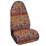 Australian Animals Pattern Print Waterproof Car Seat Cover