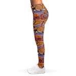 Australian Animals Pattern Print Women's Leggings