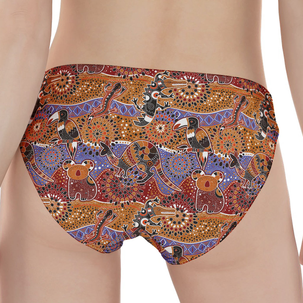 Australian Animals Pattern Print Women's Panties
