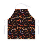 Australian Boomerang Pattern Print Adjustable Apron
