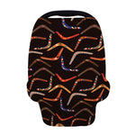 Australian Boomerang Pattern Print Baby Seat Cover