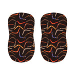 Australian Boomerang Pattern Print Bar Stool Covers