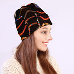 Australian Boomerang Pattern Print Beanie