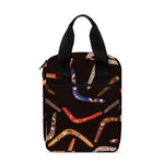 Australian Boomerang Pattern Print Bible Tote Bag
