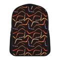 Australian Boomerang Pattern Print Casual Backpack