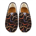 Australian Boomerang Pattern Print Casual Shoes
