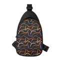 Australian Boomerang Pattern Print Sling Bag