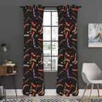Australian Boomerang Pattern Print Curtain