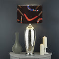 Australian Boomerang Pattern Print Drum Lamp Shade