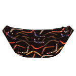 Australian Boomerang Pattern Print Fanny Pack