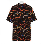 Australian Boomerang Pattern Print Hawaiian Shirt