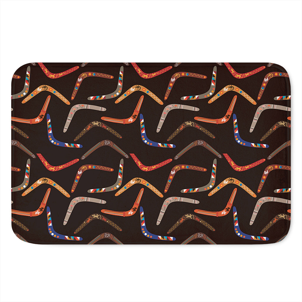 Australian Boomerang Pattern Print Indoor Door Mat