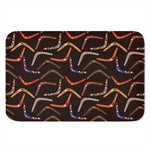 Australian Boomerang Pattern Print Indoor Door Mat
