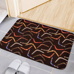 Australian Boomerang Pattern Print Indoor Door Mat