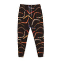 Australian Boomerang Pattern Print Jogger Pants
