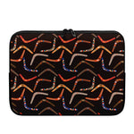 Australian Boomerang Pattern Print Laptop Sleeve