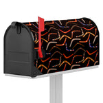 Australian Boomerang Pattern Print Mailbox Cover