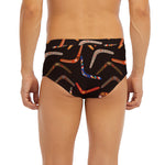 Australian Boomerang Pattern Print Men's Briefs