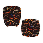 Australian Boomerang Pattern Print Office Chair Cover