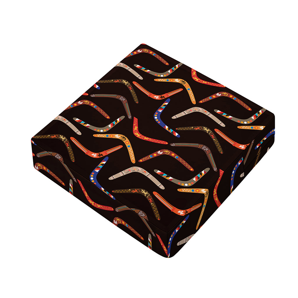 Australian Boomerang Pattern Print Outdoor Seat Cushion Cover