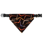 Australian Boomerang Pattern Print Over The Collar Dog Bandana